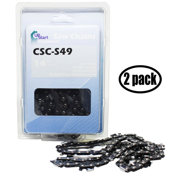 2-Pack McCulloch MAC 3516 Chainsaw Chain Loop Replacement