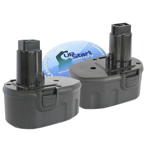 2-Pack DeWalt DW985K-2 Battery (1300mAh, NICD, 14.4V)