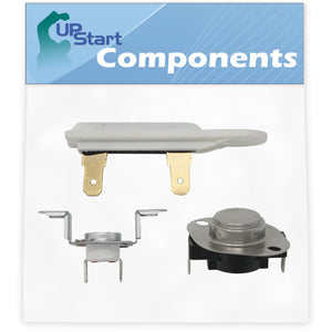 3392519 Dryer Thermal Fuse & 279973 Dryer Thermal Cut-Off Fuse Kit Replacement for Whirlpool WED97HEDU0 Dryer