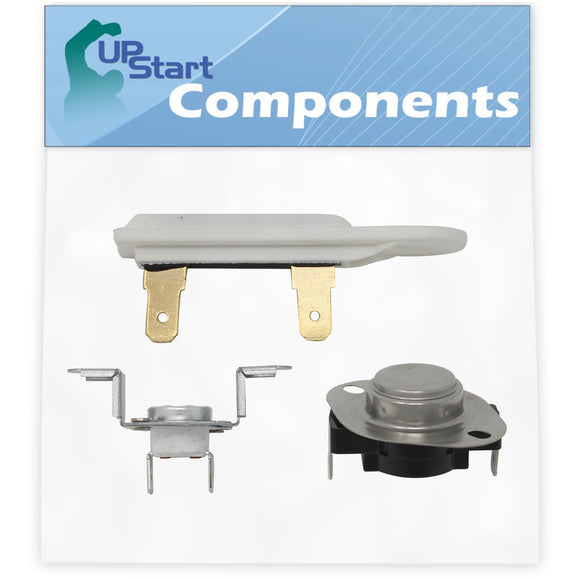 3392519 Dryer Thermal Fuse & 279973 Dryer Thermal Cut-Off Fuse Kit Replacement for Whirlpool WED97HEDU0 Dryer