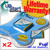 2x Pack - Fujifilm F850EXR Battery
