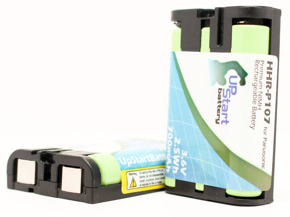 2x Pack - Panasonic KX-TGA600B Battery