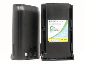 2x Pack - Icom IC-F4062 Battery
