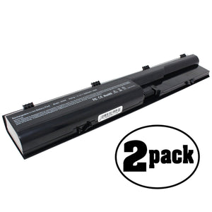 2-Pack Compatible HP Probook 4330s 4331s Laptop Battery Replacement
