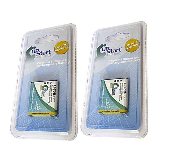 2x Pack - Olympus Stylus XZ-10 Battery