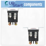 2-Pack 532146154 Starter Solenoid Replacement for Toro SS4235 74633 (313000001-313999999) Whirlwind Lawnmower - Compatible with 117-1197 AM130365 Solenoid