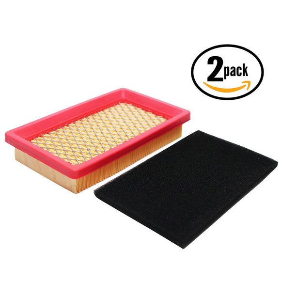2-Pack Replacement Cub Cadet 951-10298 Air Filter and Pre Cleaner