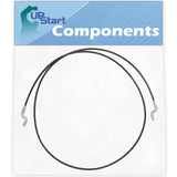 1501123MA Clutch Cable Replacement for Murray 6271270x85 (18-2856-28)(2007) Sno Unlimited 27" Dual Stage Snowthrower - Compatible with 1501123MA Drive Cable