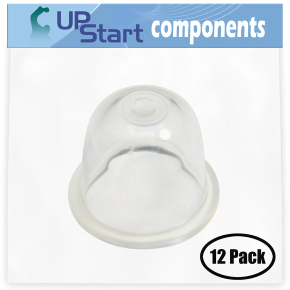 12-Pack 188-12-1 Primer Bulb Replacement for Walbro WT-397-1 Carburetor - Compatible with 531002436 12318140630 Purge Bulb