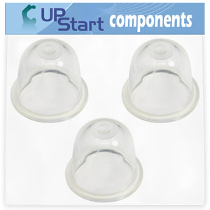 3-Pack 188-12-1 Primer Bulb Replacement for Echo PB-500T (P02212001001-P02212999999) Backpack Blower - Compatible with 531002436 12318140630 Purge Bulb