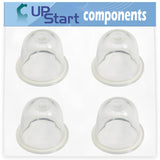 4-Pack 188-12-1 Primer Bulb Replacement for Shindaiwa T242X EPA2 Trimmer - Compatible with 531002436 12318140630 Purge Bulb