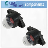 2-Pack 530071835 Primer Bulb Replacement for Craftsman 358350080 Gas Chainsaw - Compatible with 188-513-1 530047213 Purge Bulb