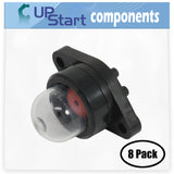 8-Pack 530071835 Primer Bulb Replacement for Poulan 2150LE Type 1 Gas Chain Saw - Compatible with 188-513-1 530047213 Purge Bulb