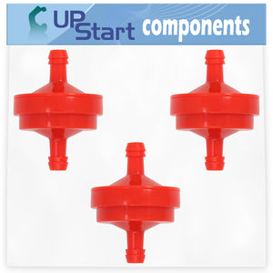 3-Pack 394358 Fuel Filter Replacement for Craftsman 917256420 Lawn Tractor - Compatible with 298090S Fuel Filter 150 Micron