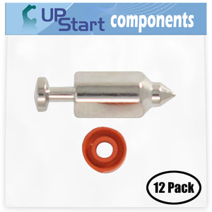 12-Pack 398188 Float Valve Replacement for Briggs & Stratton 083412-0105-02 - Compatible with 281144 Float Valve Needle Seat Kit