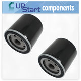 2-Pack 491056 Oil Filter Replacement for Kohler CH11-1603 - Compatible with 52 050 02-S AM101207 Oil Filter