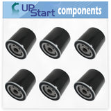 6-Pack 491056 Oil Filter Replacement for Toro NN10147 - Compatible with 52 050 02-S AM101207 Oil Filter