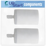 2-Pack 503443201 Fuel Filter Replacement for Husqvarna 591375401 - Compatible with 591375401 Fuel Filter