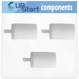 3-Pack 503443201 Fuel Filter Replacement for Husqvarna 445 (2007-03) Chainsaw - Compatible with 591375401 Fuel Filter