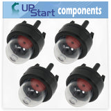 4-Pack 530047721 Primer Bulb Replacement for Husqvarna 353 (2007-08) Chainsaw - Compatible with 12318139130 300780002 188-512-1 Purge Bulb