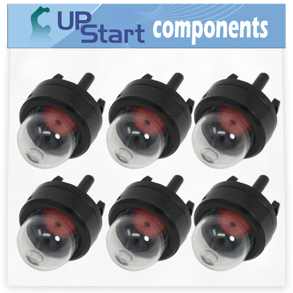6-Pack 530047721 Primer Bulb Replacement for Ryobi 770rEB (41AD7EBC034) Handheld Trimmer - Compatible with 12318139130 300780002 188-512-1 Purge Bulb