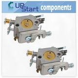 2-Pack 530071987 Carburetor Replacement for Poulan 530071987 - Compatible with 530035330 Carburetor