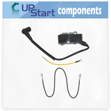 544047001 Ignition Module Replacement for Husqvarna 340 (2004-03) Chainsaw - Compatible with 537162101 Ignition Coil Assembly