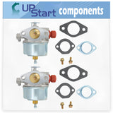 2-Pack 632795A Carburetor Replacement for Toro 20631 (9000001-9999999)(1989) Lawn Mower - Compatible with 631612 631748 Carburetor