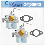 2-Pack 640152A Carburetor Replacement for Tecumseh HM90-156013C 4 Cycle Horizontal Engine - Compatible with 640112 Carburetor