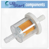 691035 Fuel Filter Replacement for Cub Cadet RZT22 (17AA5A7P710, 17AA5A7P712) Zero-Turn Riding Lawn Mower - Compatible with 493629 Fuel Filter 40 Micron