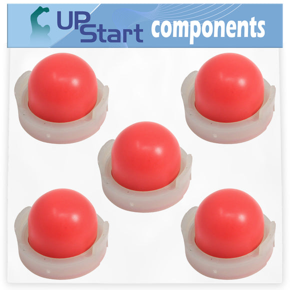 5-Pack 694394 Primer Bulb Replacement for Briggs & Stratton 095902-0132-99 - Compatible with 494408 Primer Bulb