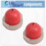 2-Pack 694395 Primer Bulb Replacement for Briggs & Stratton 100802-0143-H7 - Compatible with 496115 Primer Bulb
