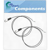 2-Pack 946-04229B Clutch Cable Replacement for MTD 31AE5HTG799 - Compatible with 746-04229 Clutch Drive Cable