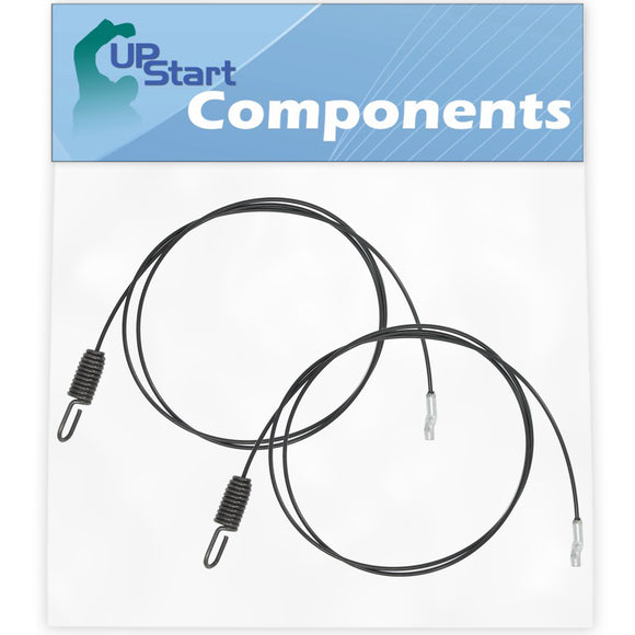 2-Pack 946-04230A Auger Cable Replacement for Craftsman 247889720 Snowblower - Compatible with 746-0423 Auger Clutch Cable