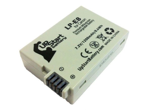 Canon EOS Rebel T5i Battery and Charger with Car Plug and EU Adapter
