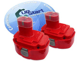 2-Pack Makita 6349DWFE Battery (3300mAh, NI-MH, 18V)
