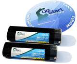 2-Pack Makita 7010 Battery (2100mAh, NI-MH, 7.2V)