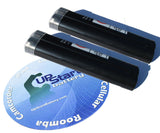 2-Pack Makita 9000 Battery (1300mAh, NICD, 9.6V)