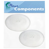 2-Pack WP8172138 Microwave Glass Turntable Plate