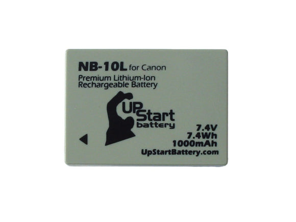 2x Pack - Canon NB-10L Battery