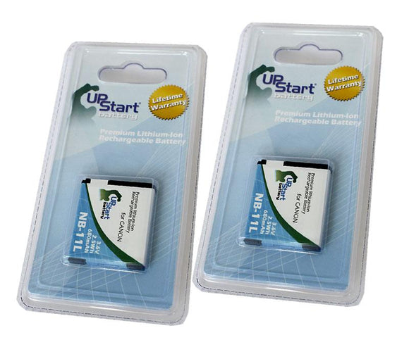 2x Pack - Canon A3500 IS Battery