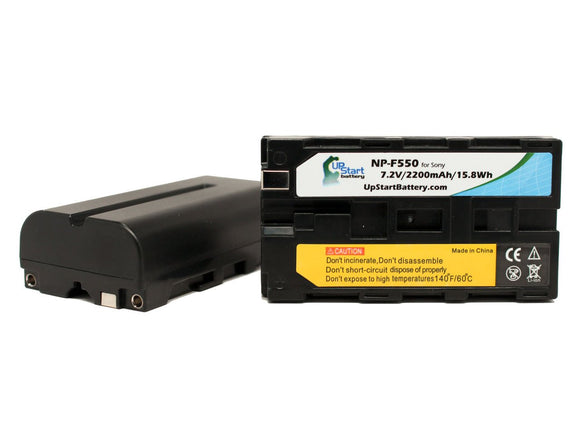 2x Pack - Sony HVR-Z1E Battery (2200mAh, 7.2V, Lithium-Ion)