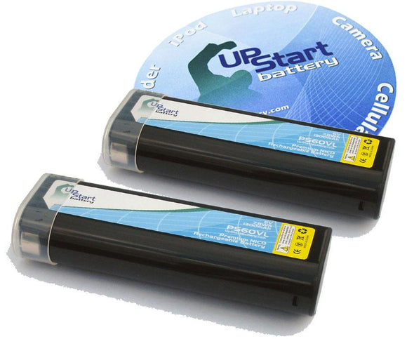 2-Pack Paslode 900600 Battery (6V, NICD, 1300mAh)