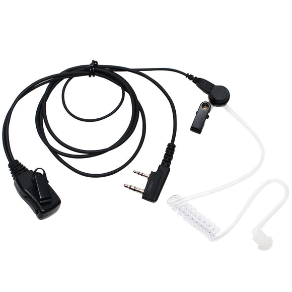 Kenwood TK-370G FBI Earpiece with Push to Talk (PTT) Microphone Replacement