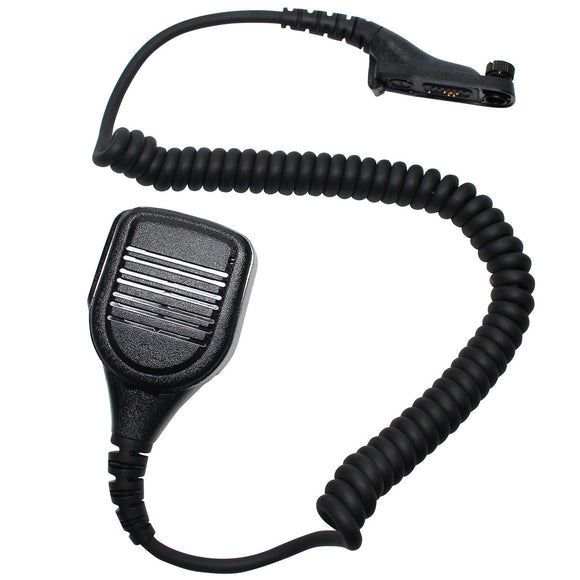 Motorola APX 4000 Two-Way Radio Shoulder Speaker Microphone Replacement - Heavy Duty (IP55)