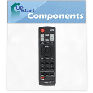 Replacement for LG AKB73575401 Remote Control Works with LG AKB73575401 Sound Bar Remote