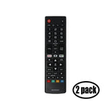 2 Pack Replacement LG AKB75095307 TV Remote Control for LG 32LJ550B Television