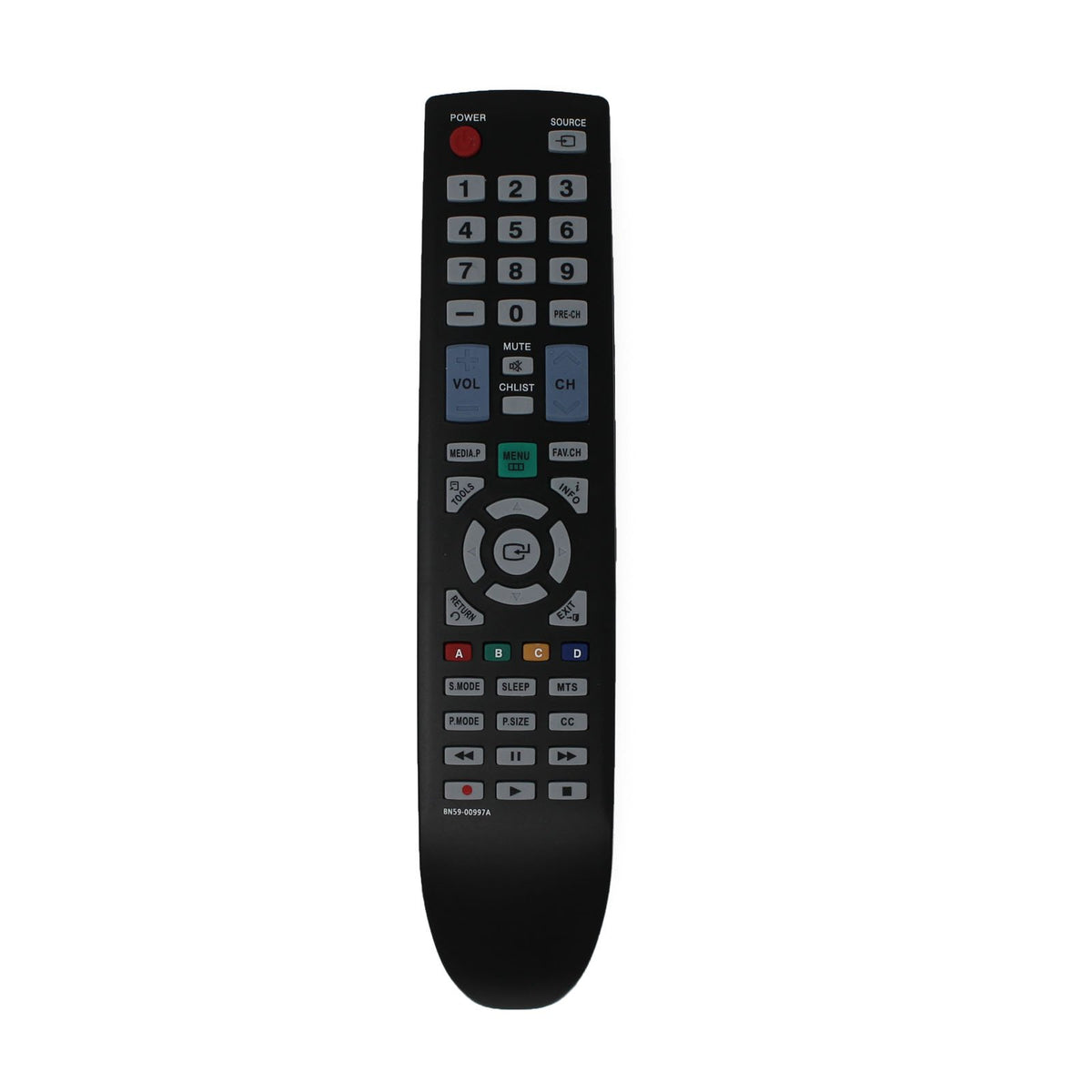 Replacement Samsung BN59-00997A TV Remote Control for Samsung LN22C450 ...