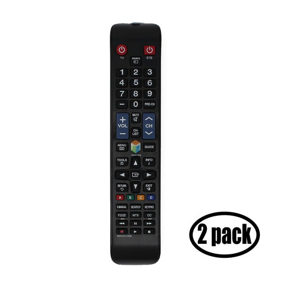 2 Pack Replacement Samsung BN59-01178W TV Remote Control for Samsung UN32H5203AF Television
