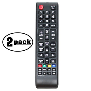 2-Pack Replacement UN32J4000AF TV Remote Control for Samsung TV